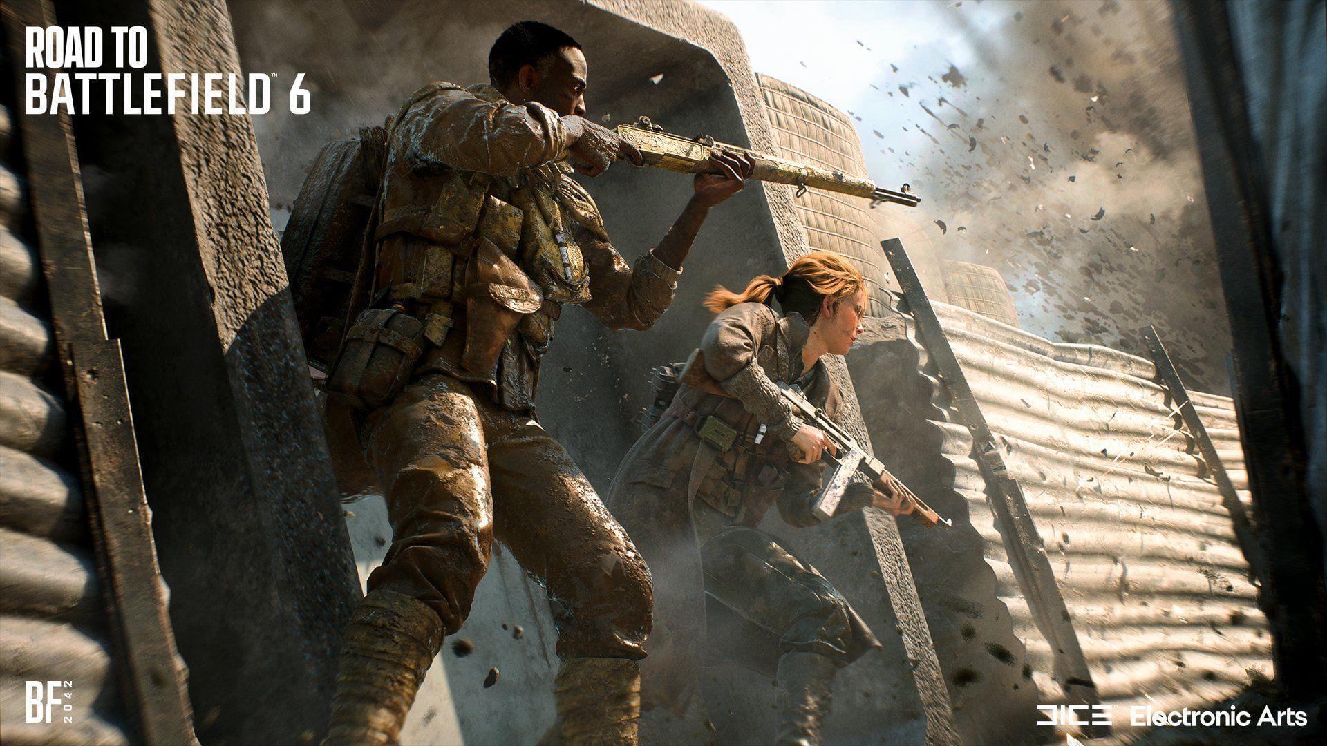 Battlefield 2042 key art.