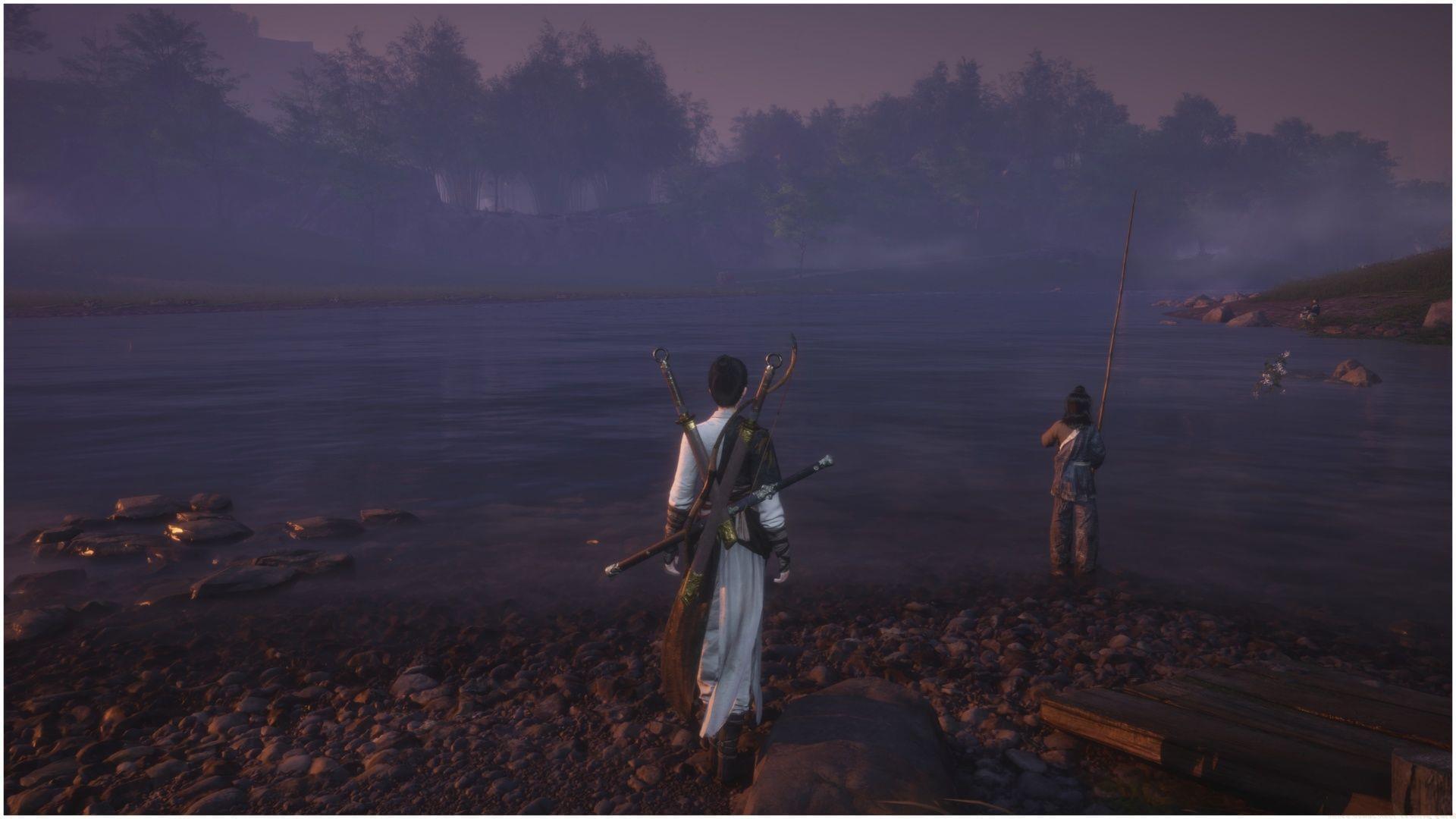 Where Winds Meet fishing