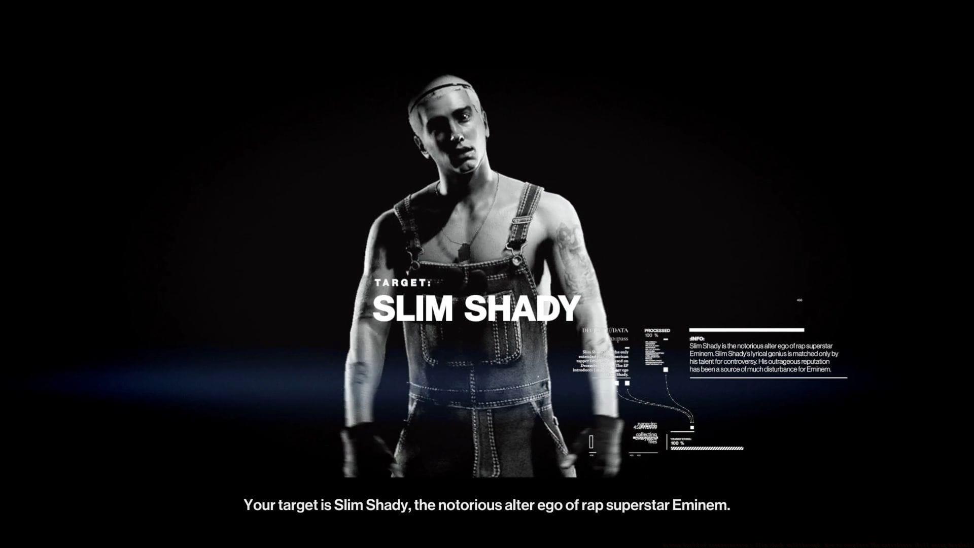 how to kill Slim Shady in Hitman World of Assassination