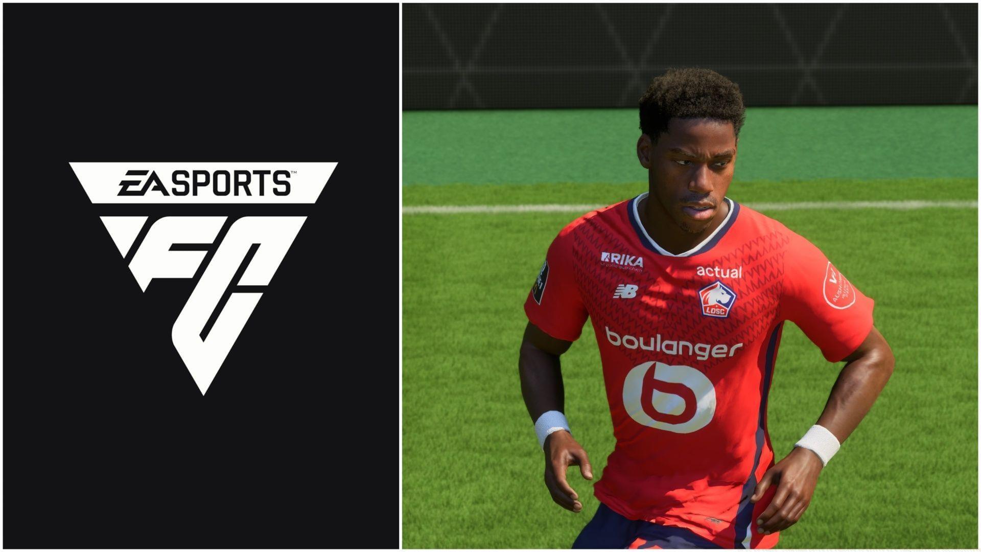 Shapeshifters Jonathan David has been leaked (Images via EA Sports/Sportskeeda Gaming)