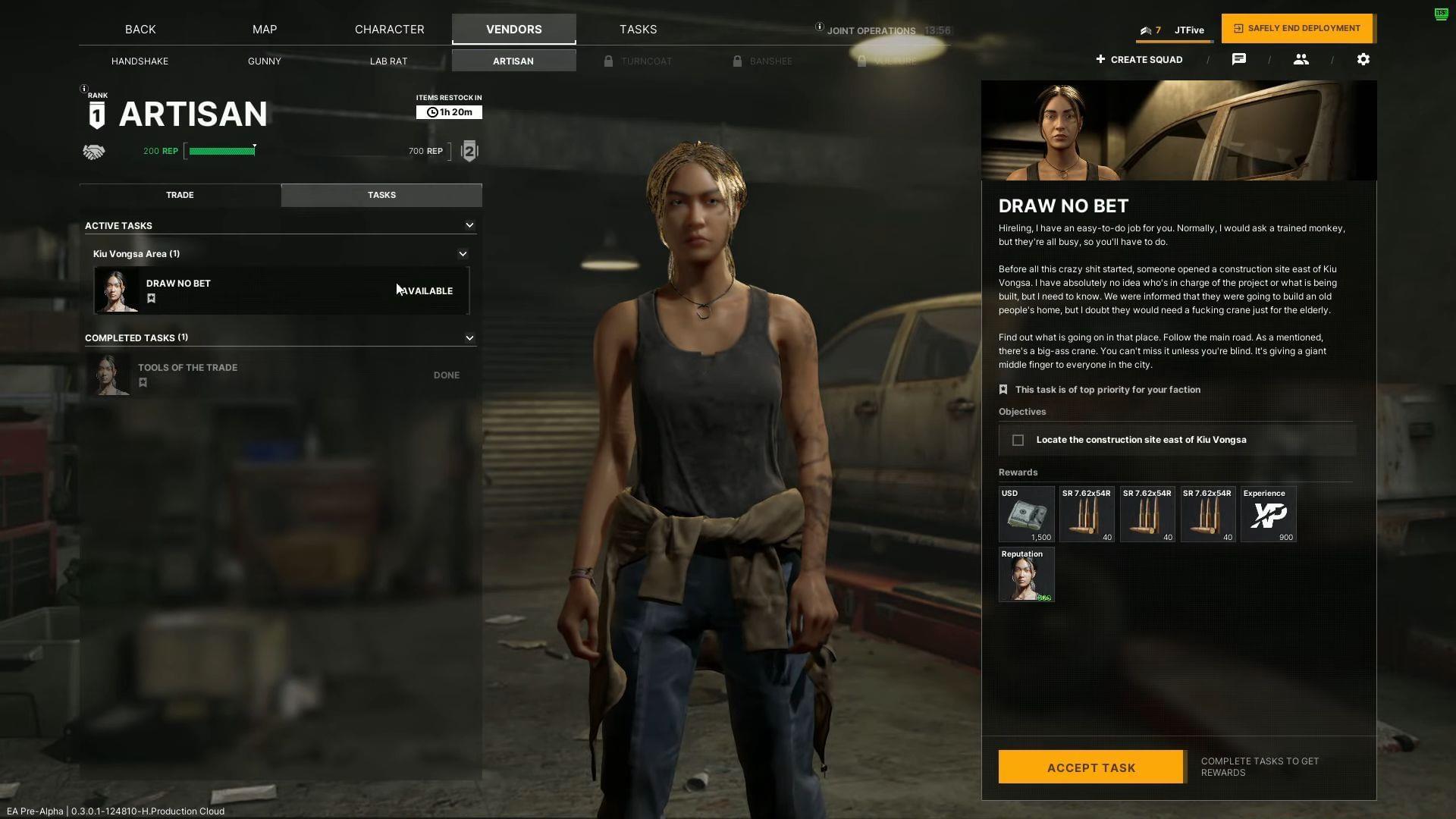  Draw Not Bet quest in Gray Zone Warfare, Draw Not Bet in Gray Zone Warfare, How to complete Draw Not Bet,  Gray Zone Warfare,  Gray Zone Warfare Steam price,  Gray Zone Warfare PvPvE