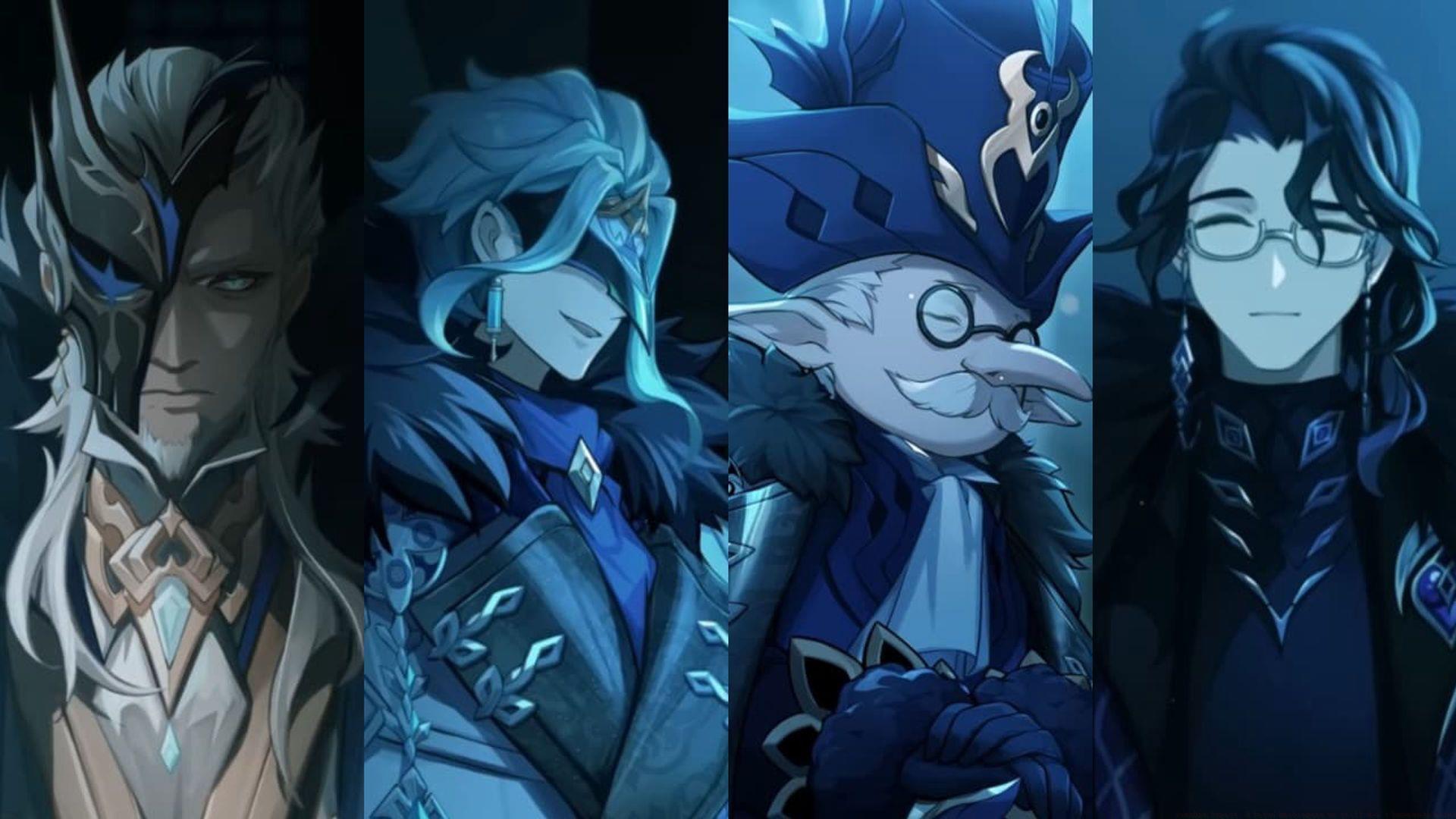 Pierro, Dottore, Pulcinella & Pantalone in Teyvat Chapter Interlude Teaser A Winter Night