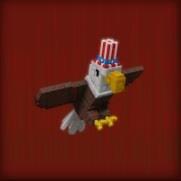 bald eagle in 4th July shop Grow a Garden