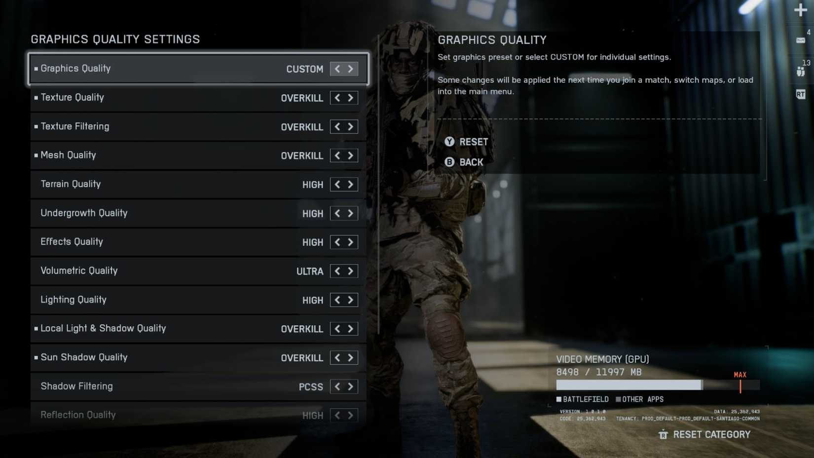 Battlefield 6 Graphics Quality Settings