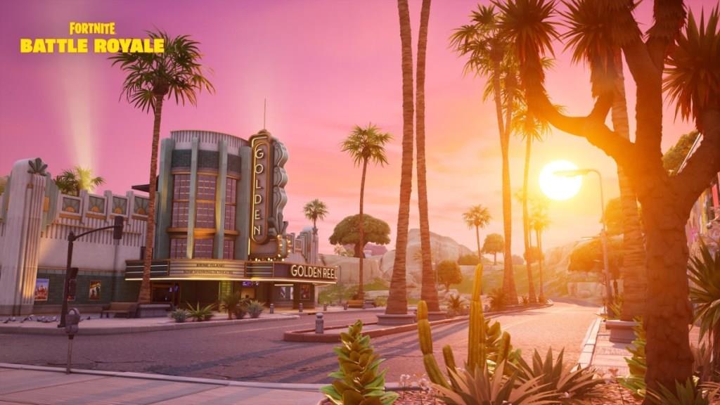 Fortnite Battlewood Boulevard POI