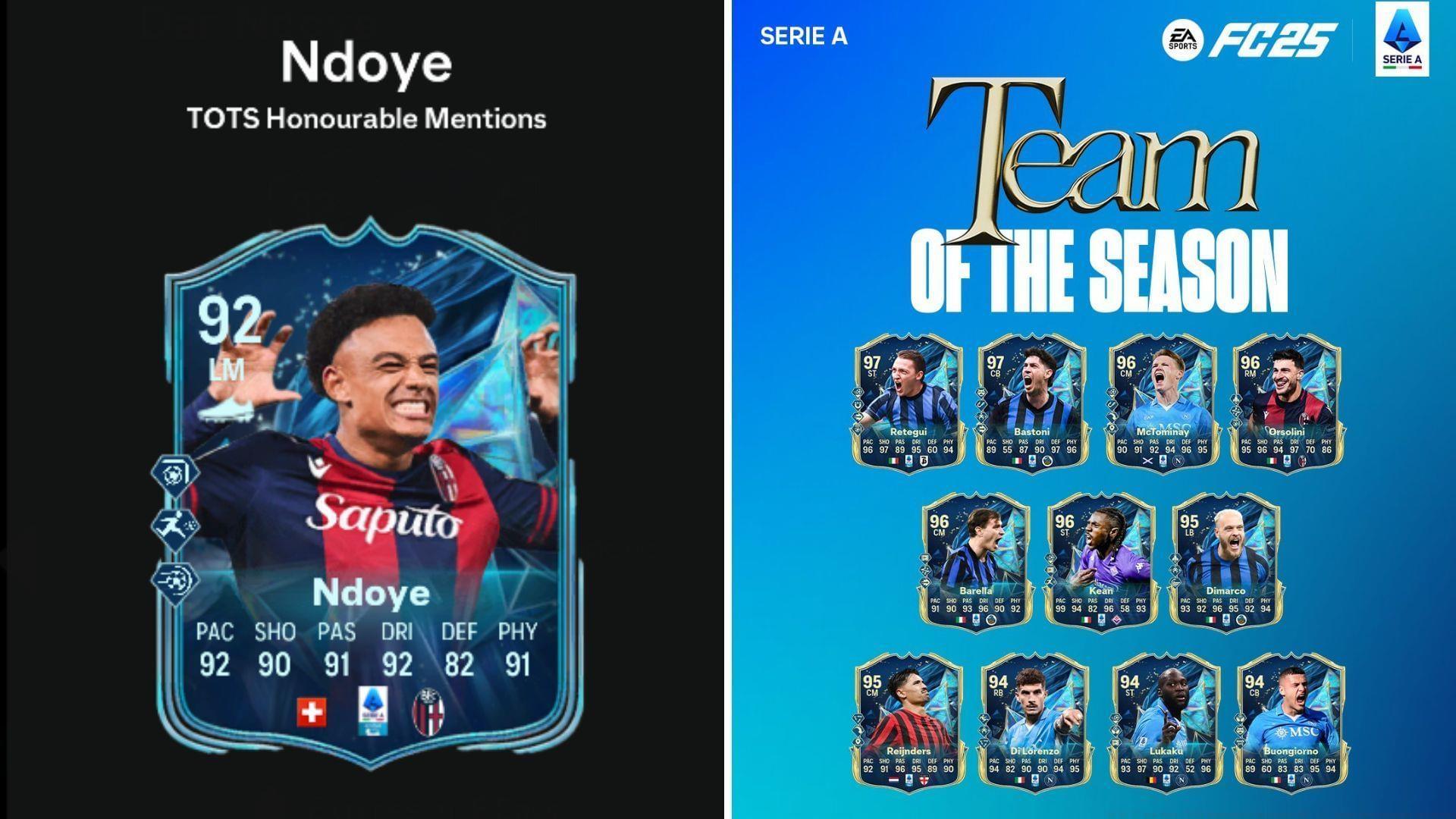 Dan Ndoye TOTS HM SBC is now live (Image via EA Sports || Sportskeeda Gaming)