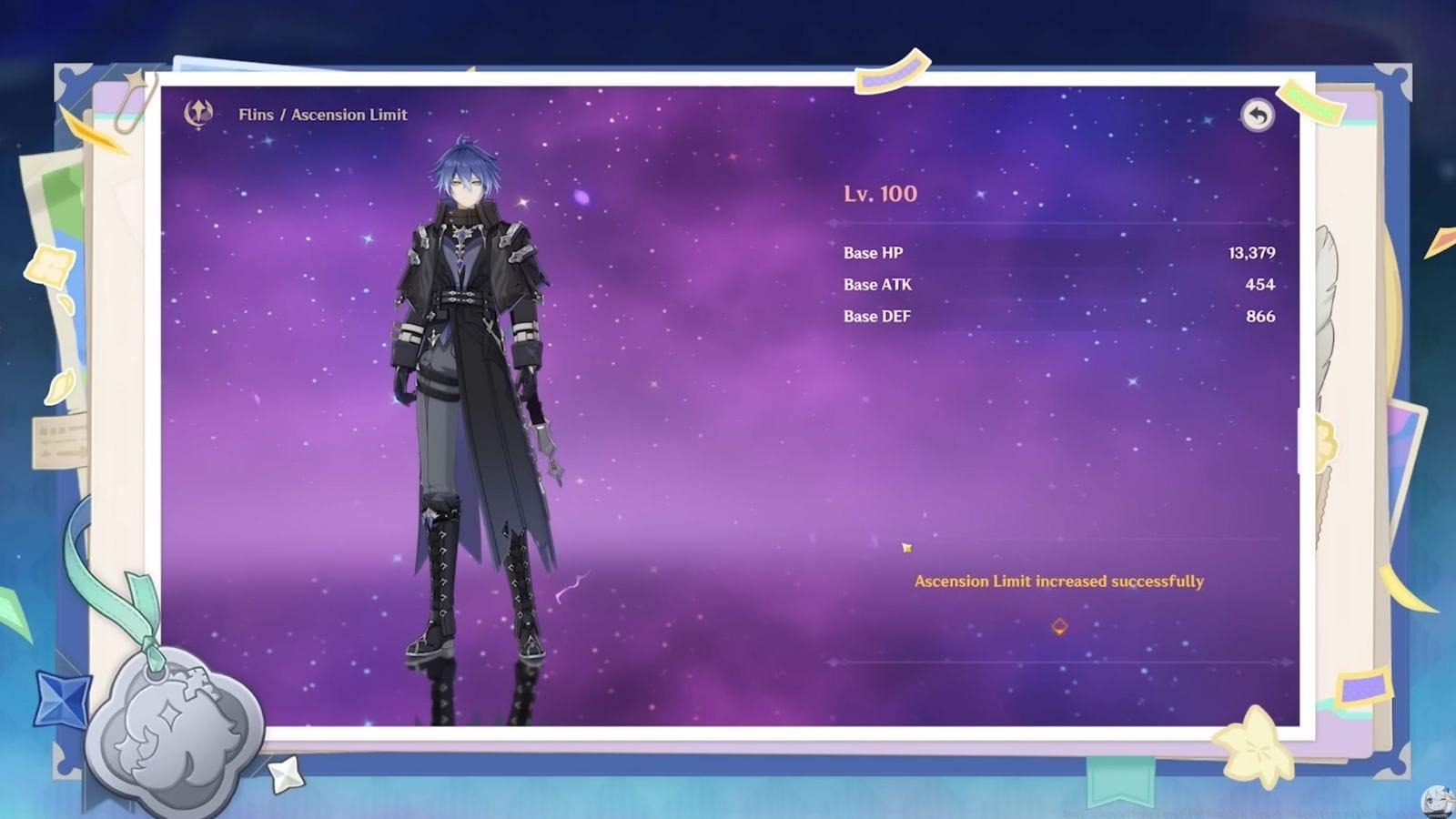 Genshin Impact leak reveals how strong level 100 characters are