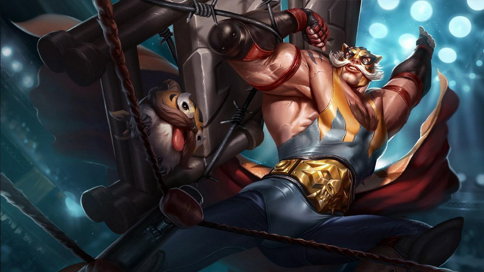 El Tigre Braum in League of Legends (Image via Riot Games)