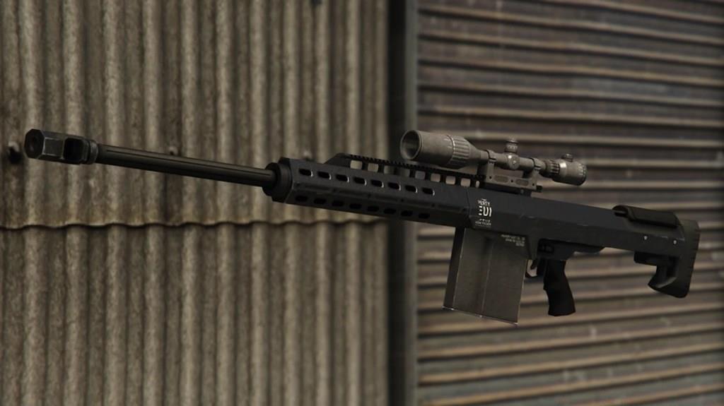 best Heavy Sniper Rifle gun in GTA 5