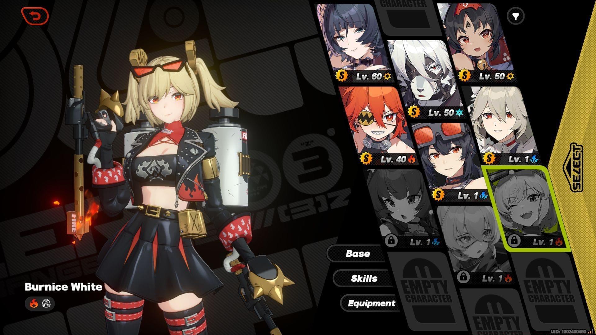 Zenless Zone Zero Filmgoer Thank-You Gift characters 