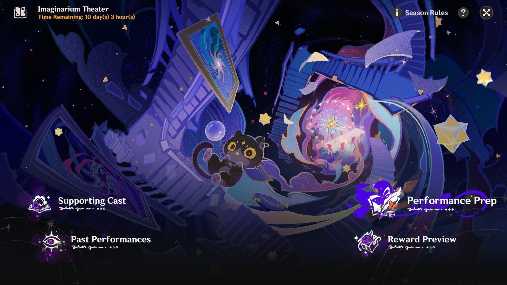 New Imaginarium Theater acts in Genshin Impact 6.0 leaks (Image via HoYoverse)