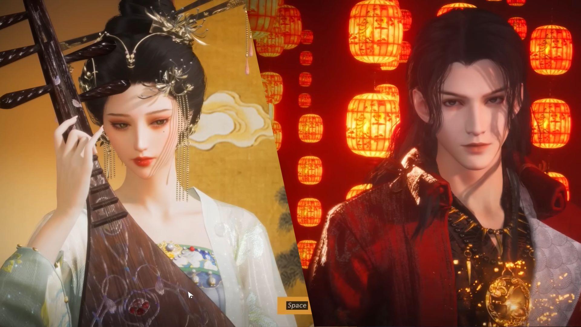 Where Winds Meet offers a complex character designing system allowing you to create unique characters