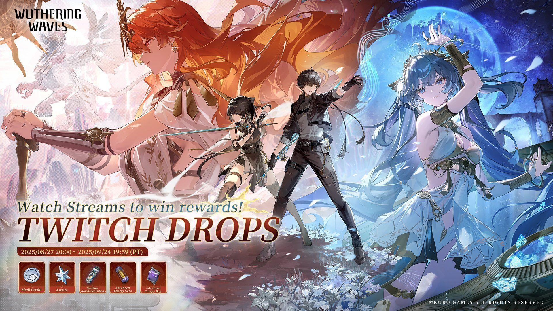 Wuthering Waves 2.6 Twitch Drops