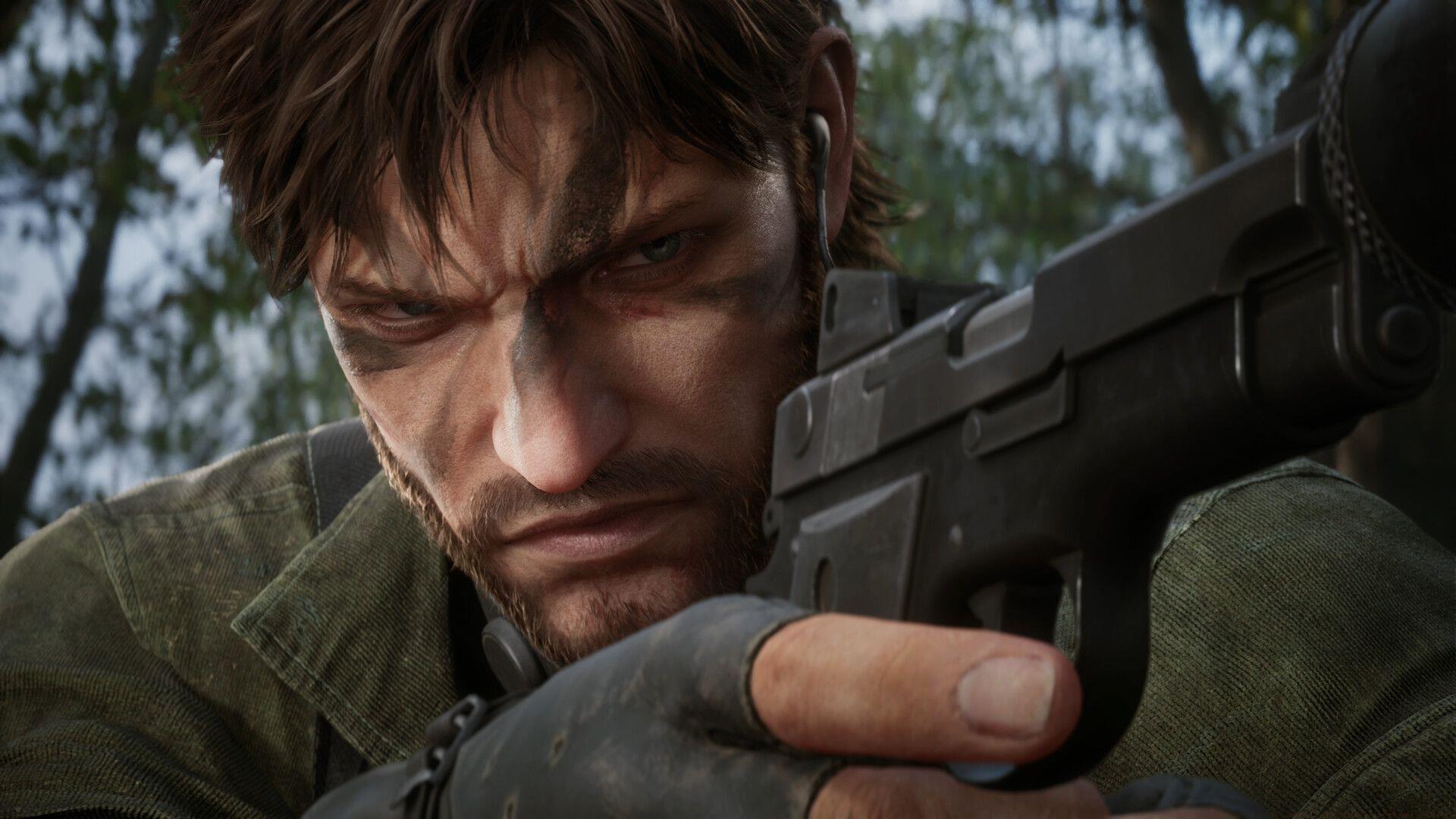 Snake in Metal Gear Solid Delta (Image via KONAMI)