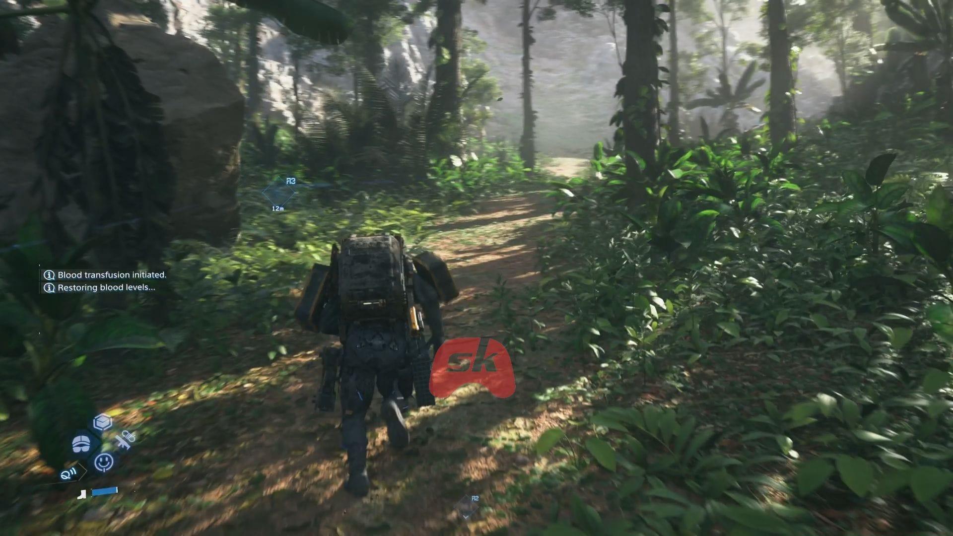 How does one complete Online Aid Requests in Death Stranding 2 (Image via Sportskeeda Gaming / Sony Interactive Entertainment)