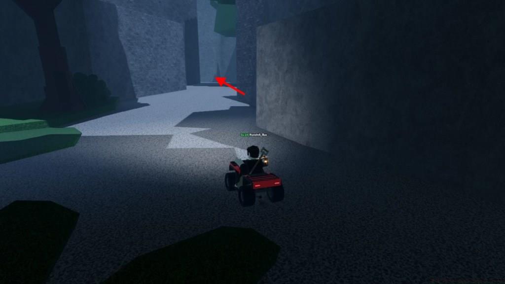 cinder approach entrance