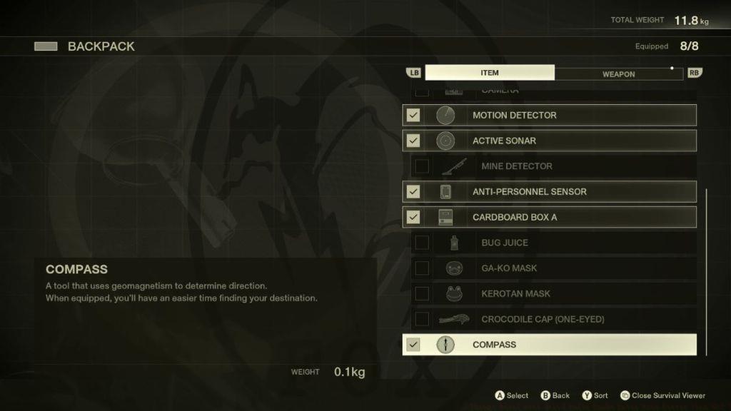 MGS Delta Compass Item Backpack