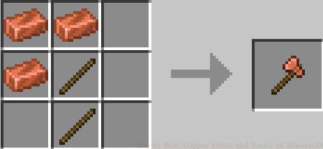 copper axe recipe
