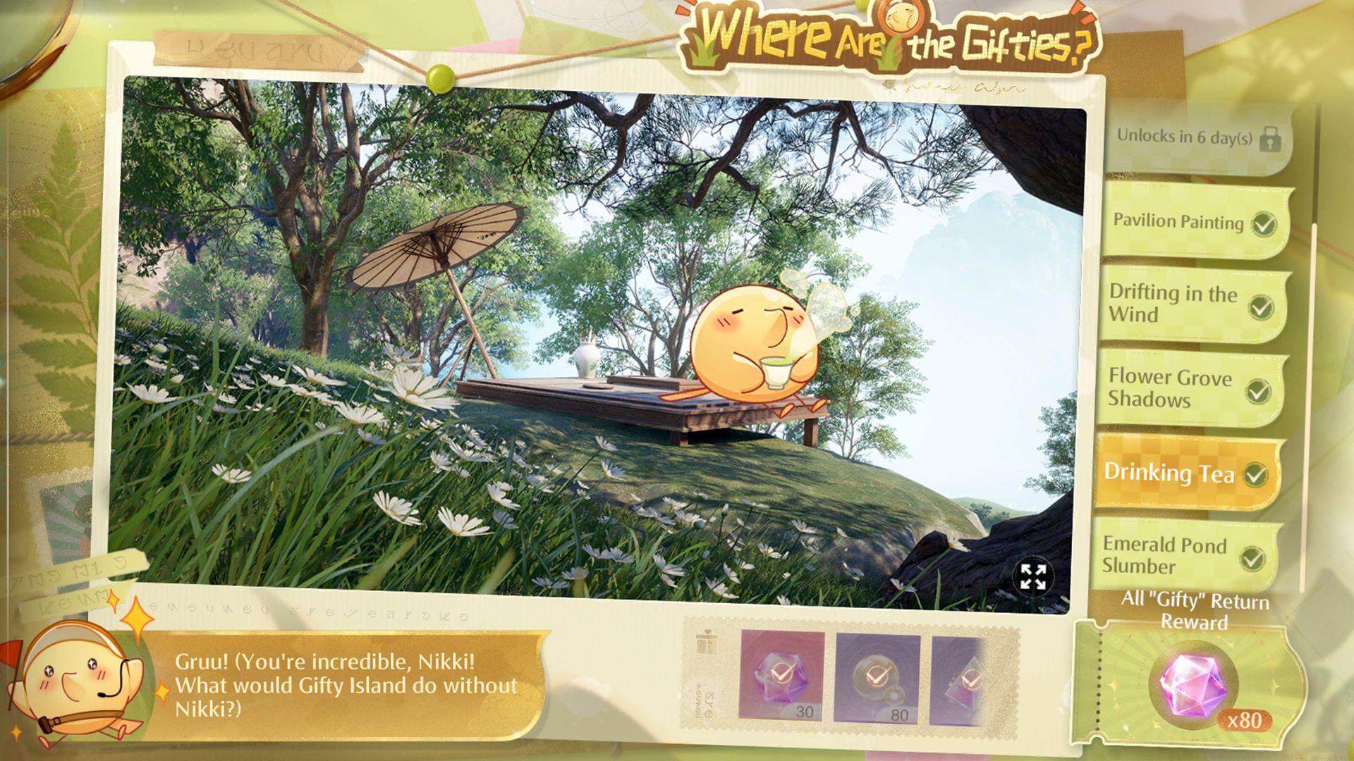 Guide on finding all the Gifties in Infinity Nikki (Image via Sportskeeda Gaming/Infold Games)
