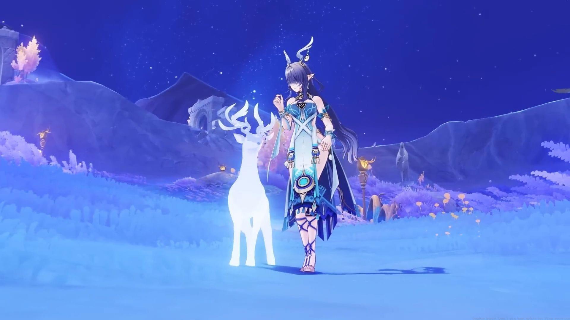 Lauma will buff Bloom reactions in Luna I (Image via HoYoverse)