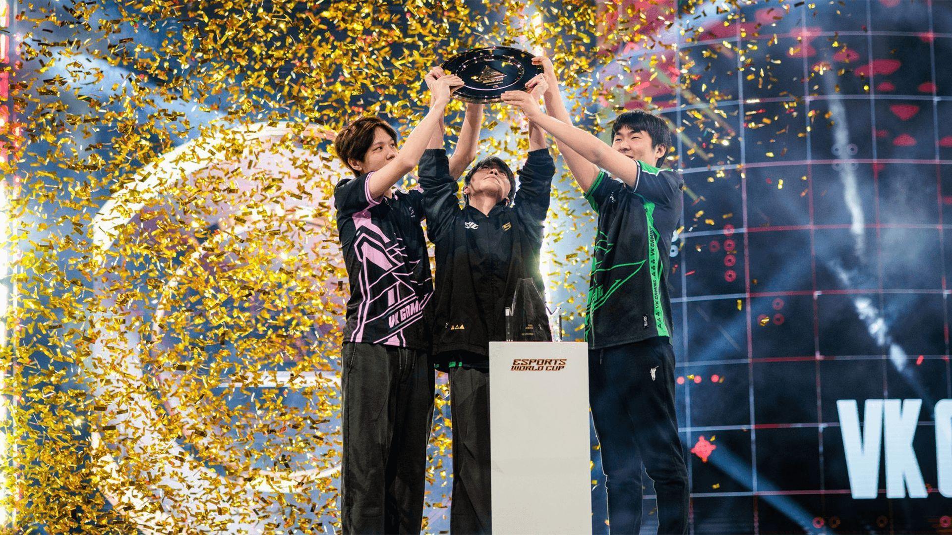 VK Gaming wins EWC 2025 Apex Legends tournament (Image via EWC)