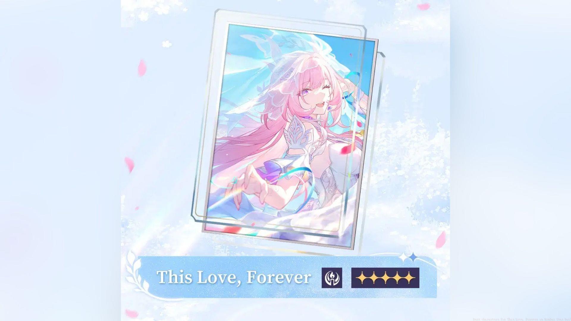 We look at the best characters for This Love, Forever in Honkai Star Rail (Image via HoYoverse)