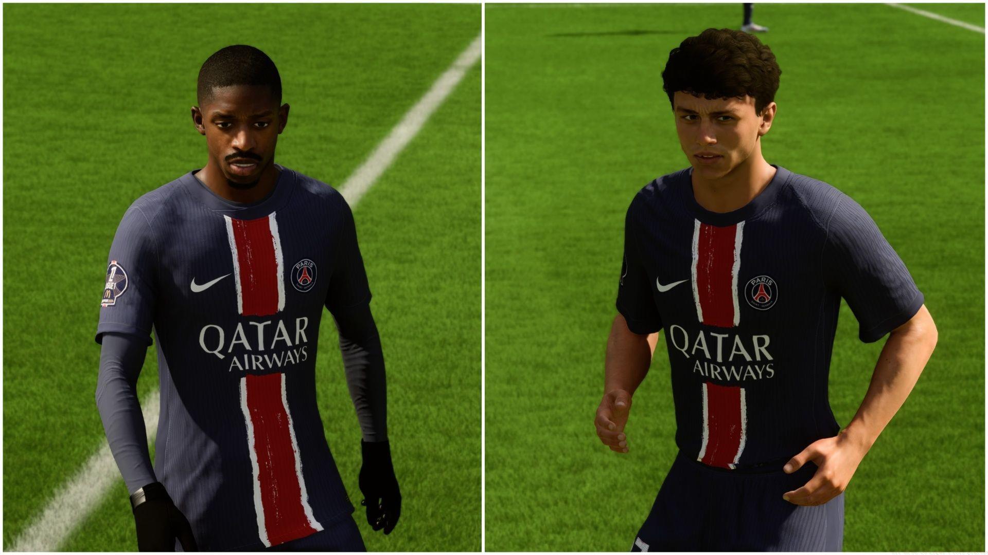 Ligue 1 TOTS players have been leaked (Images via EA Sports/Sportskeeda Gaming)