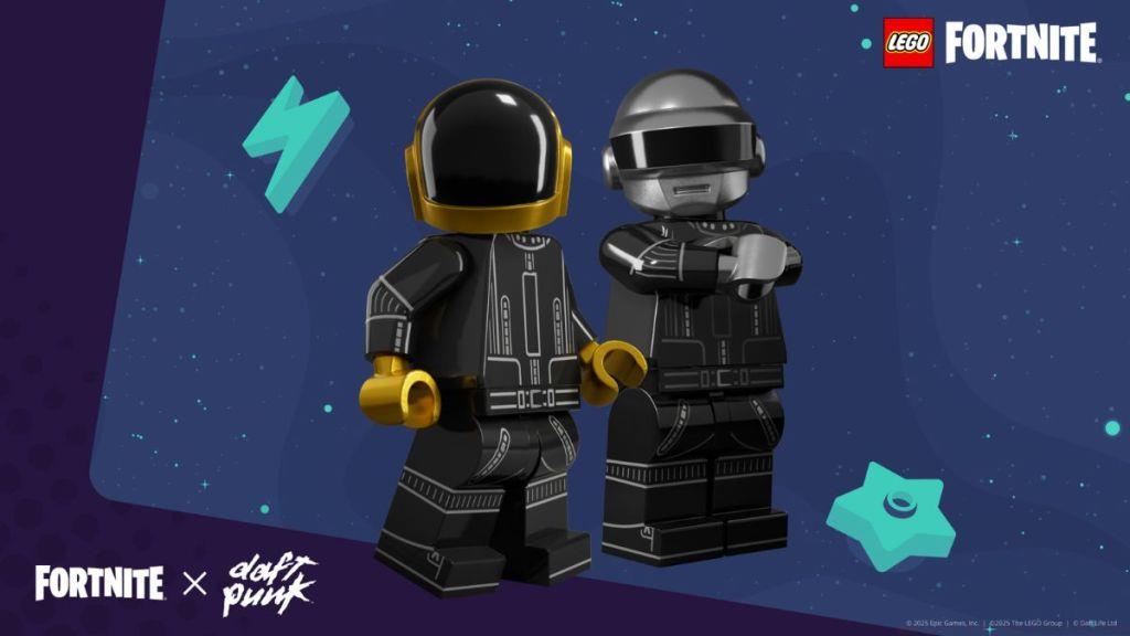 Fortnite Daft Punk LEGO skins