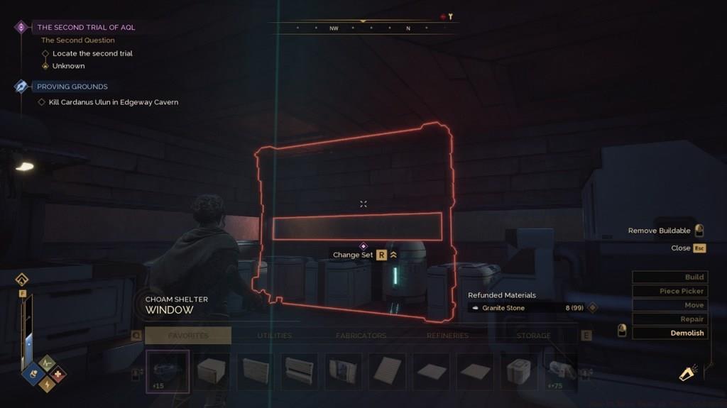 demolish base Dune Awakening