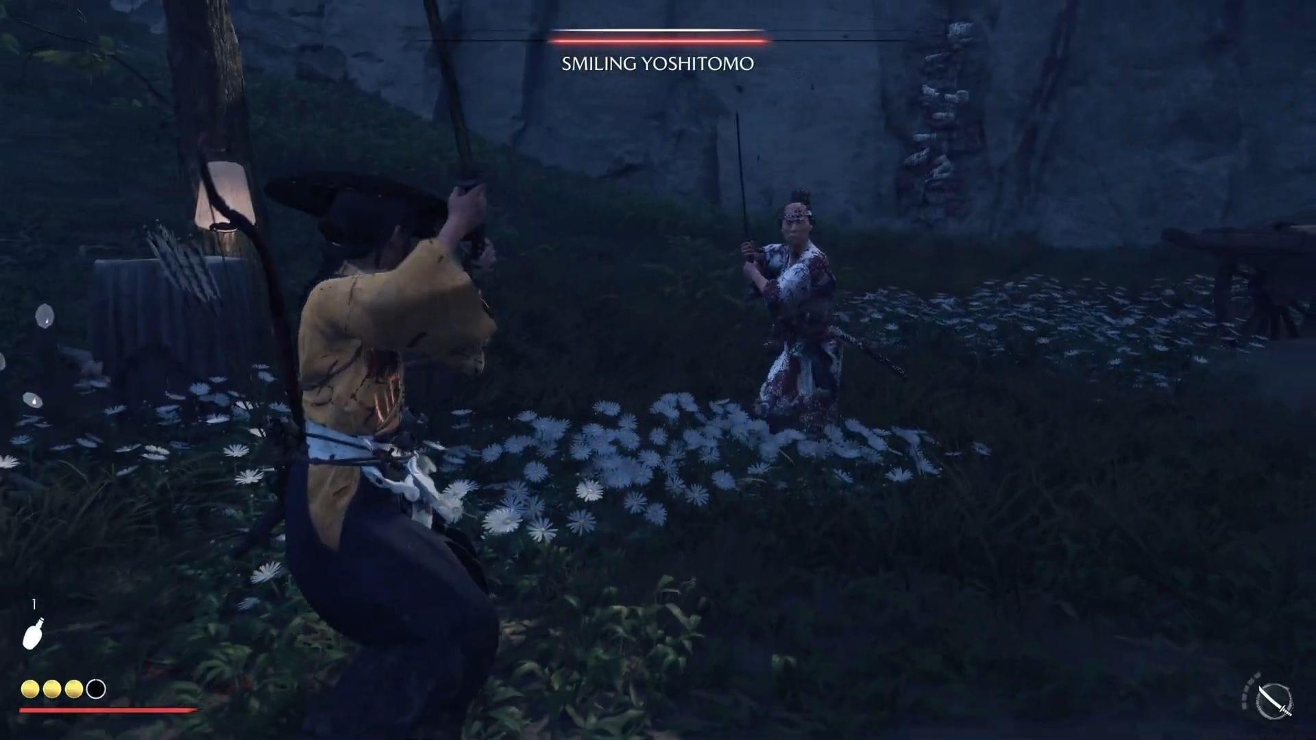 Healing in Ghost of Yotei, explained (Image via Sucker Punch)