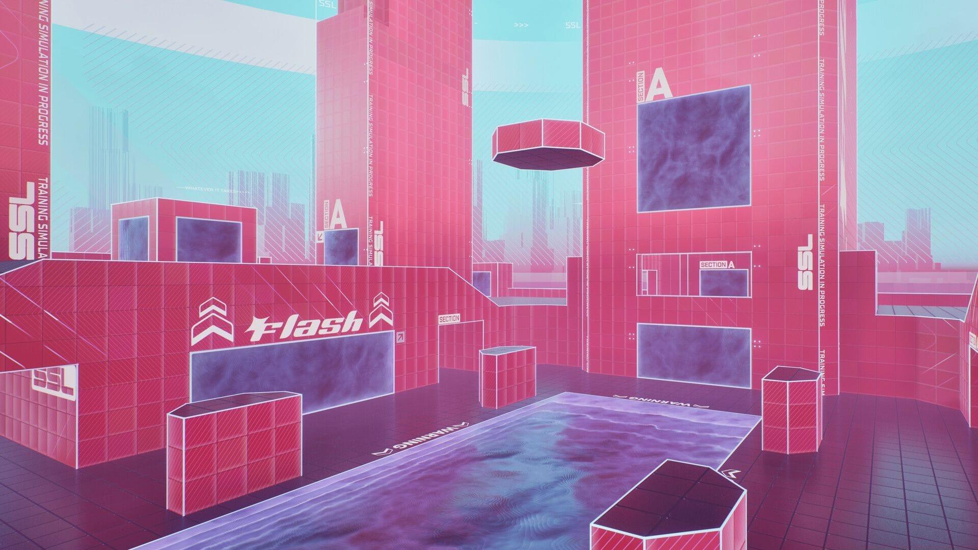 Splitgate 2 Mario Kart map created by player (Image via 1047 Games)