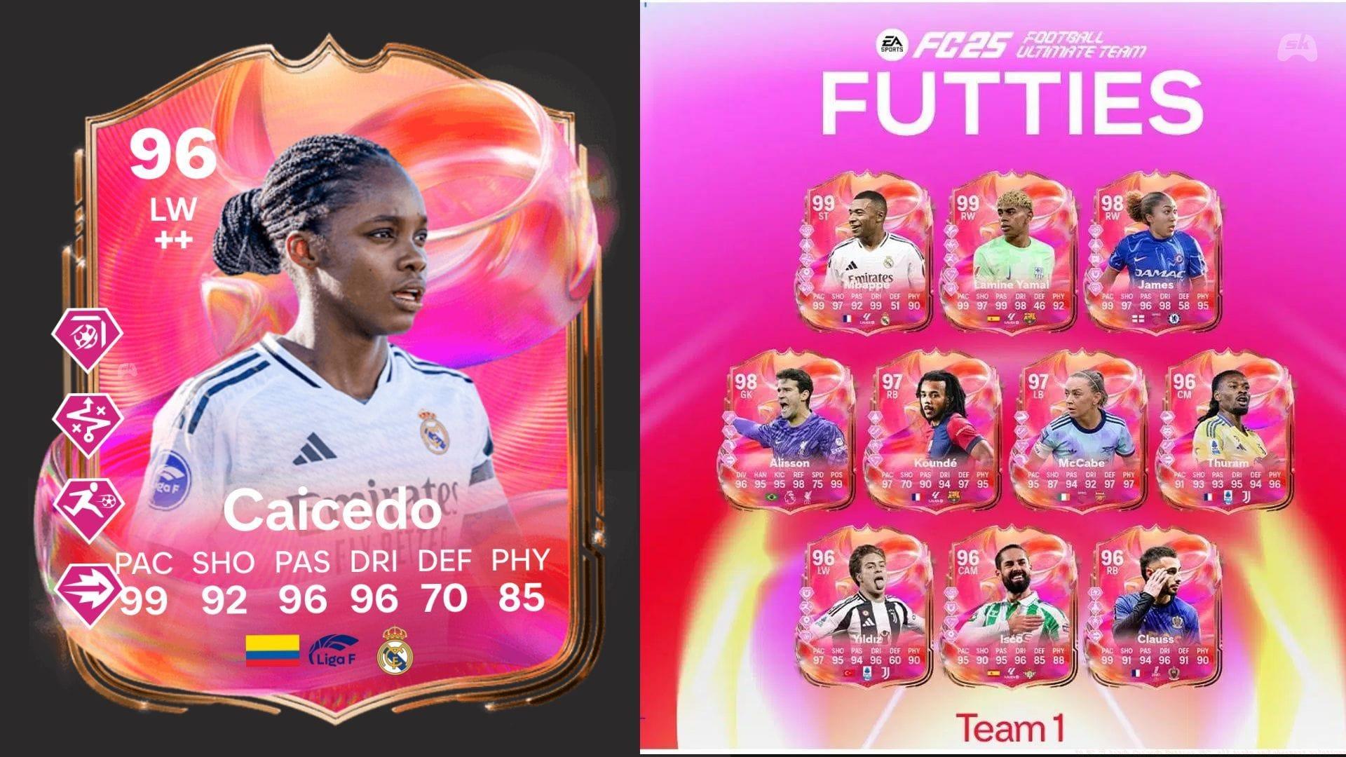 EA FC 25 Linda Caicedo Futties SBC