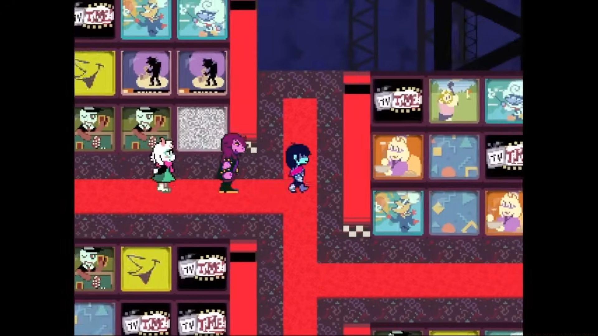 A guide to get the secret Spamtom and Tenna cutsecene in Deltarune Chapter 3 (Image via Toby Fox)