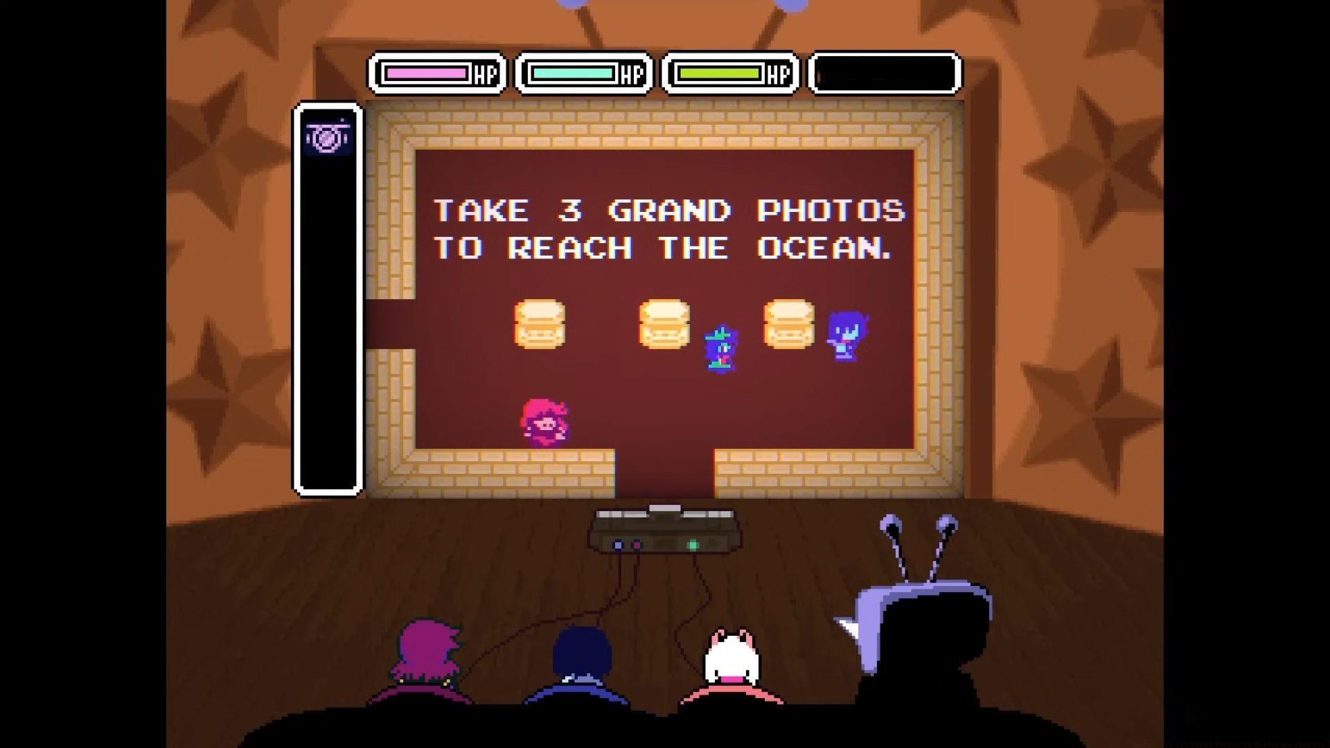 A guide to obtain all Grand photos in Deltarune Chapter 3 (Image via Toby Fox)