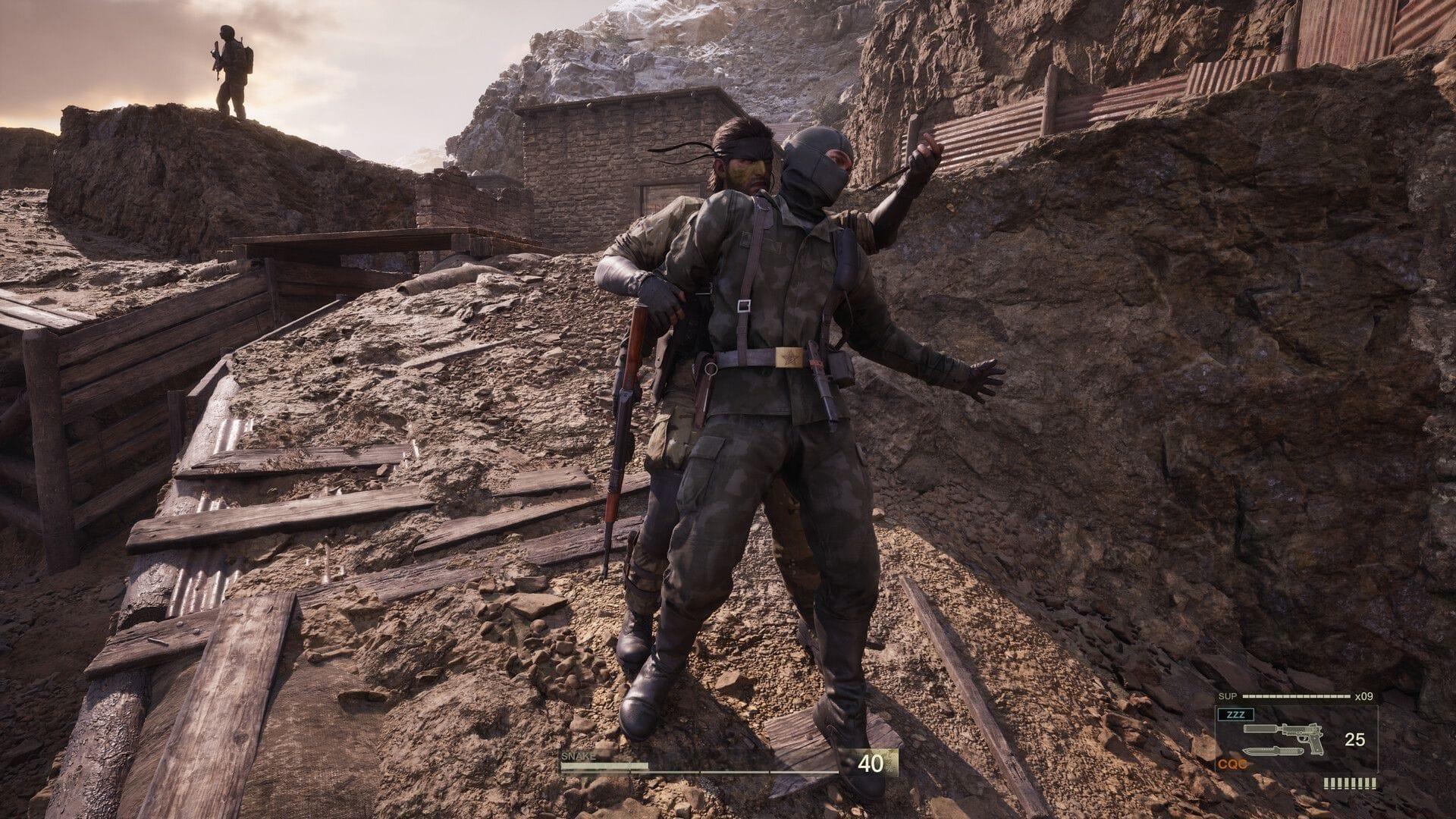 Glimpse from Metal Gear Solid Snake Eater gameplay (Image via KONAMI)