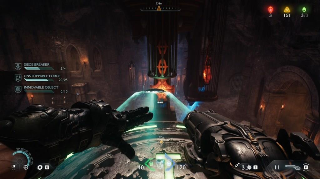 environmental Shield throw in Doom the Dark Ages