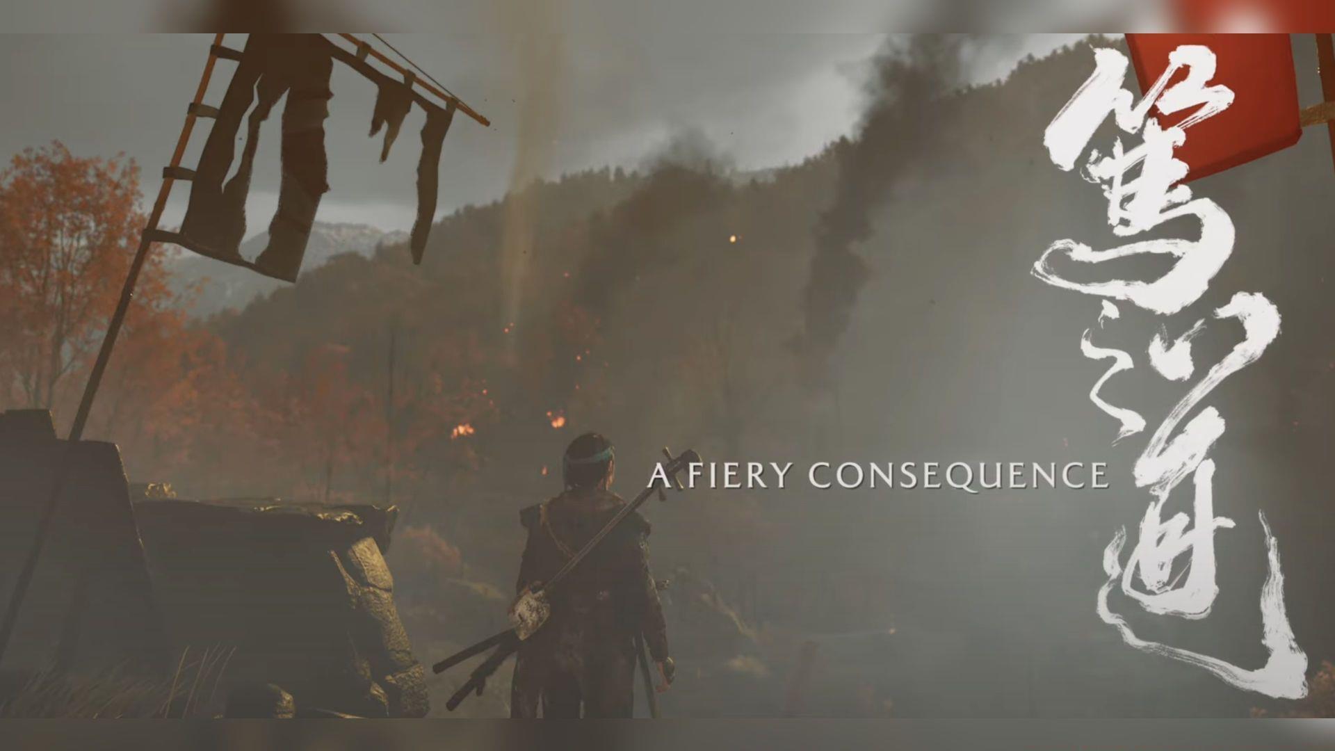 A Fiery Consequence Walkthrough in Ghost of Yotei (Image via Sucker Punch)