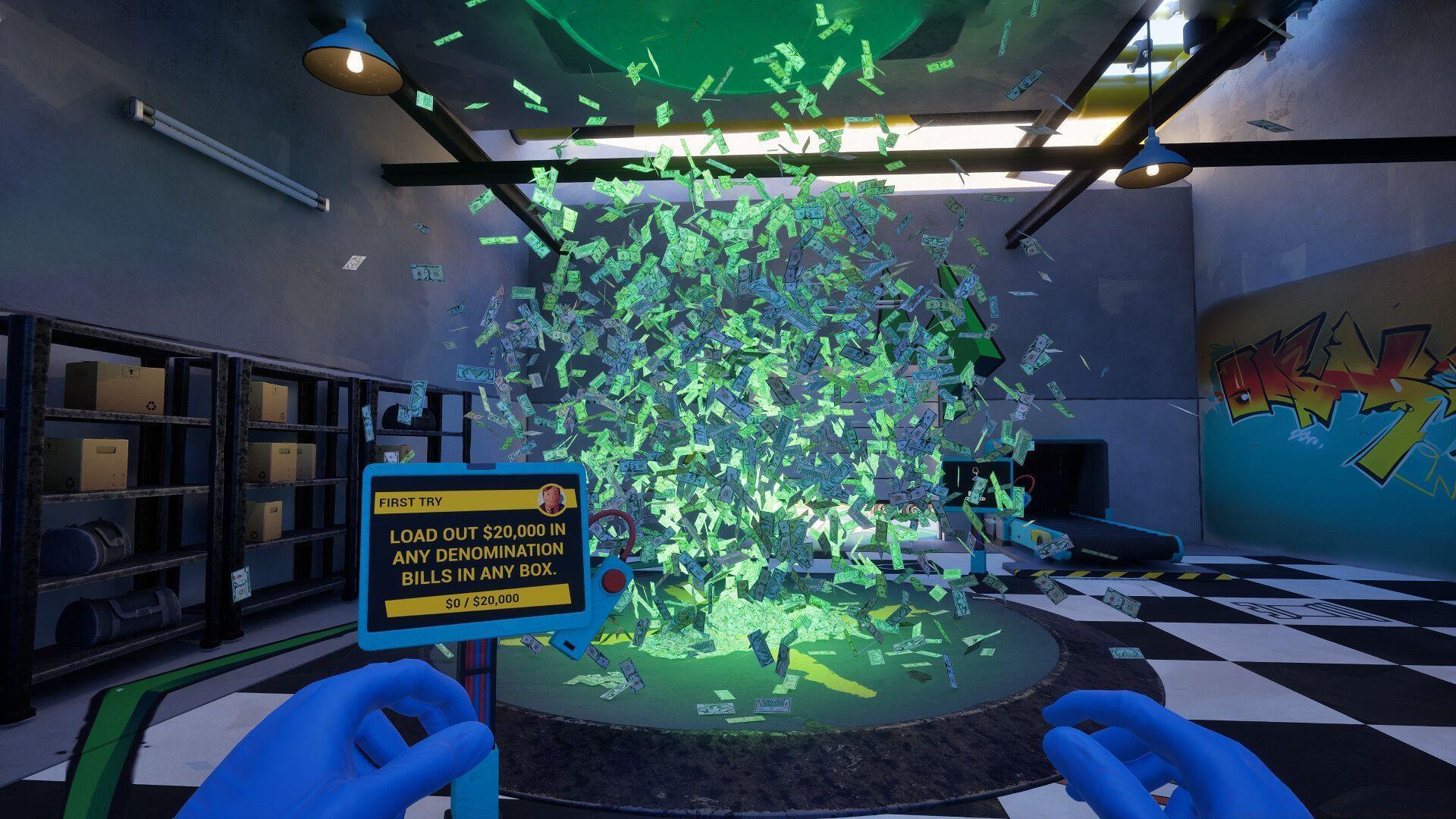 A guide to wrap up Pre-Launch Protocol Mission in Cash Cleaner Simulator (Image via Forklift Interactive, Digital Pajamas)