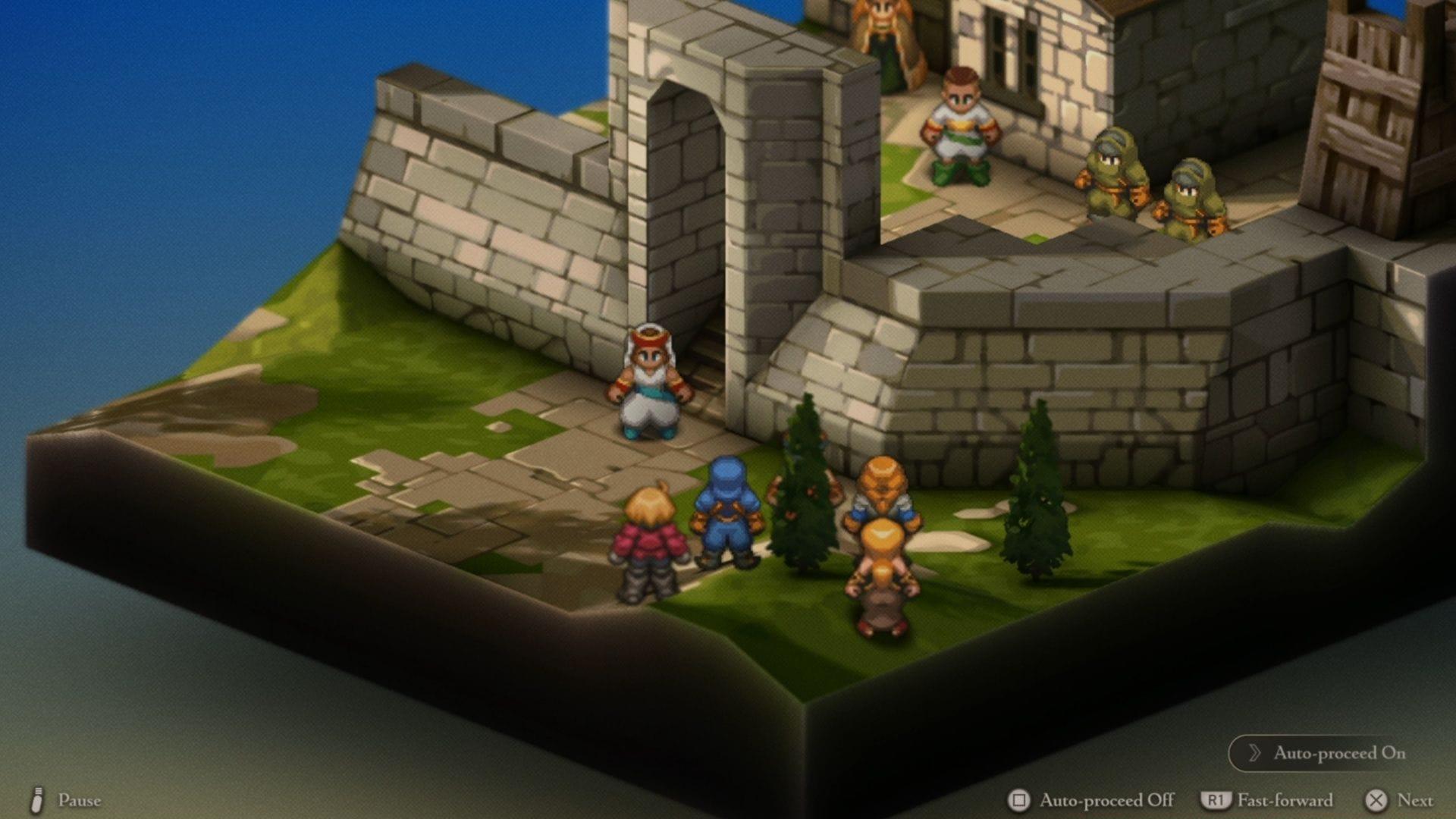 Final Fantasy Tactics The Ivalice Chronicles Rescue Rapha Walled City of Yardrow