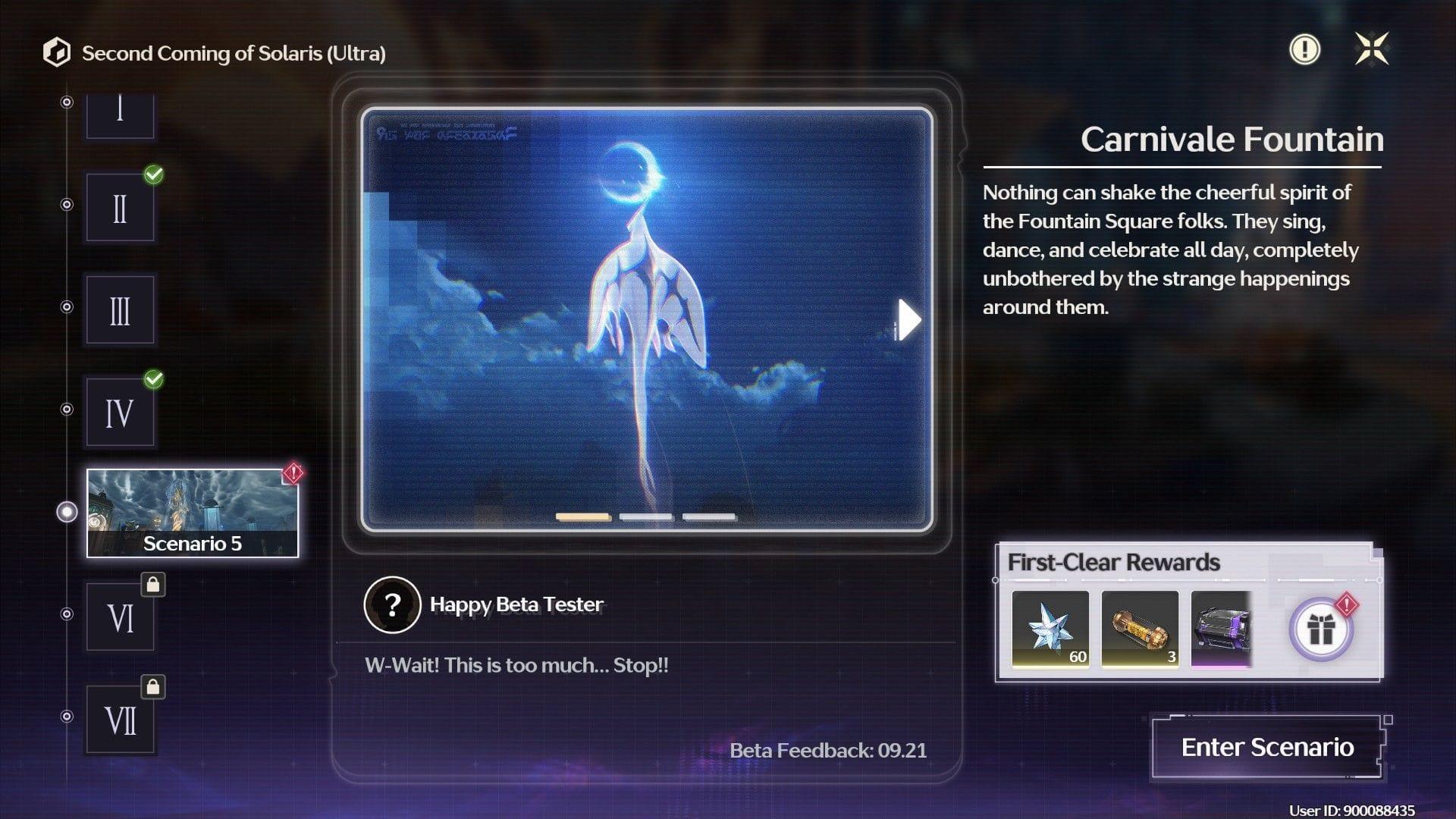 Wuthering Waves Second Coming of Solaris (Ultra) event