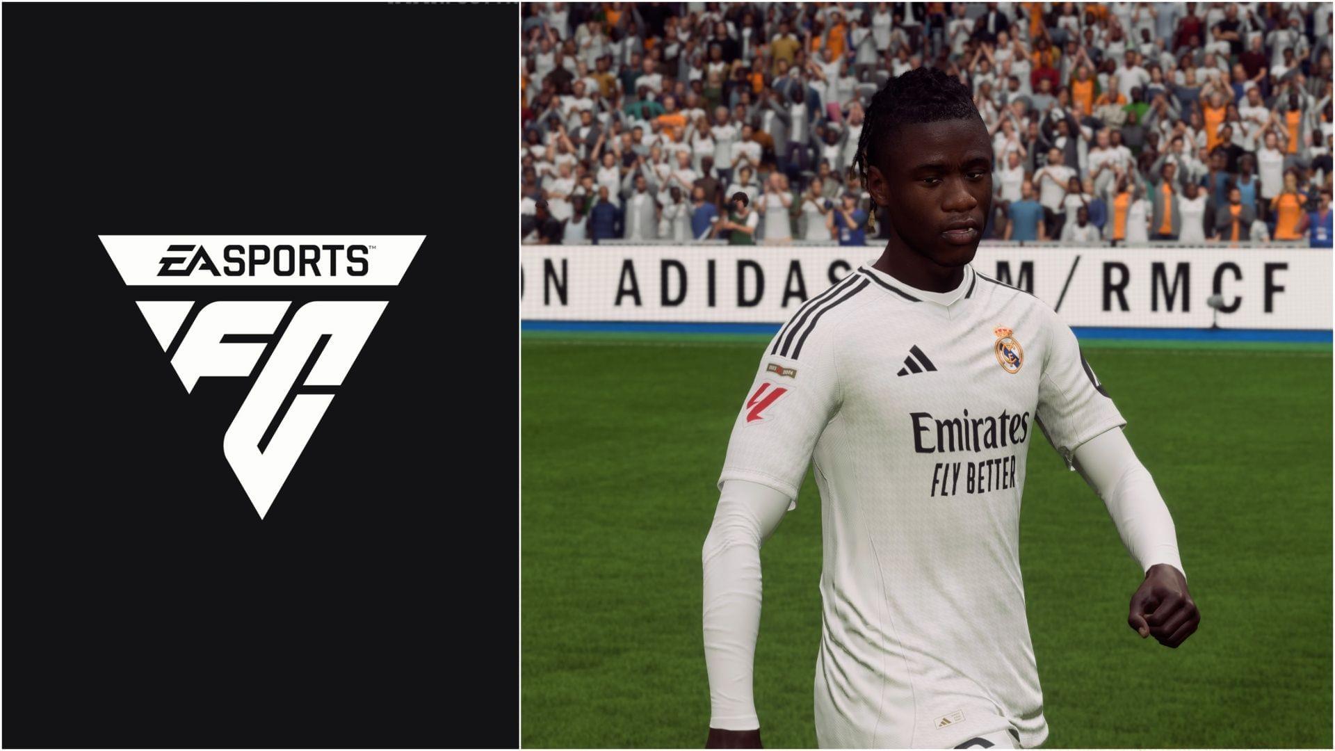 FUTTIES Camavinga has been leaked (Images via EA Sports/Sportskeeda Gaming)