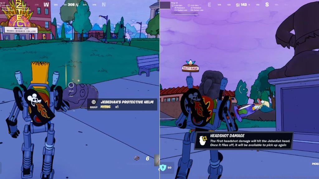 Fortnite Using Jebediah Helmet