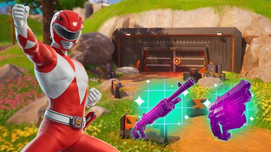 Fortnite Bunker Power Ranger