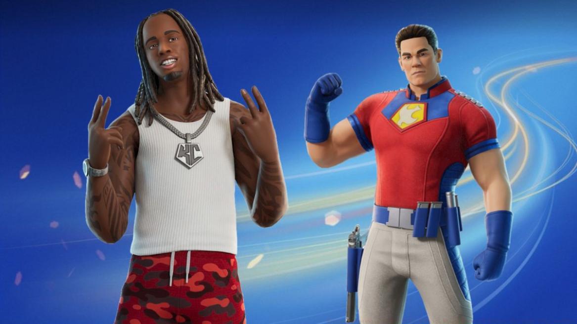 Fortnite Kai Cenat and John Cena