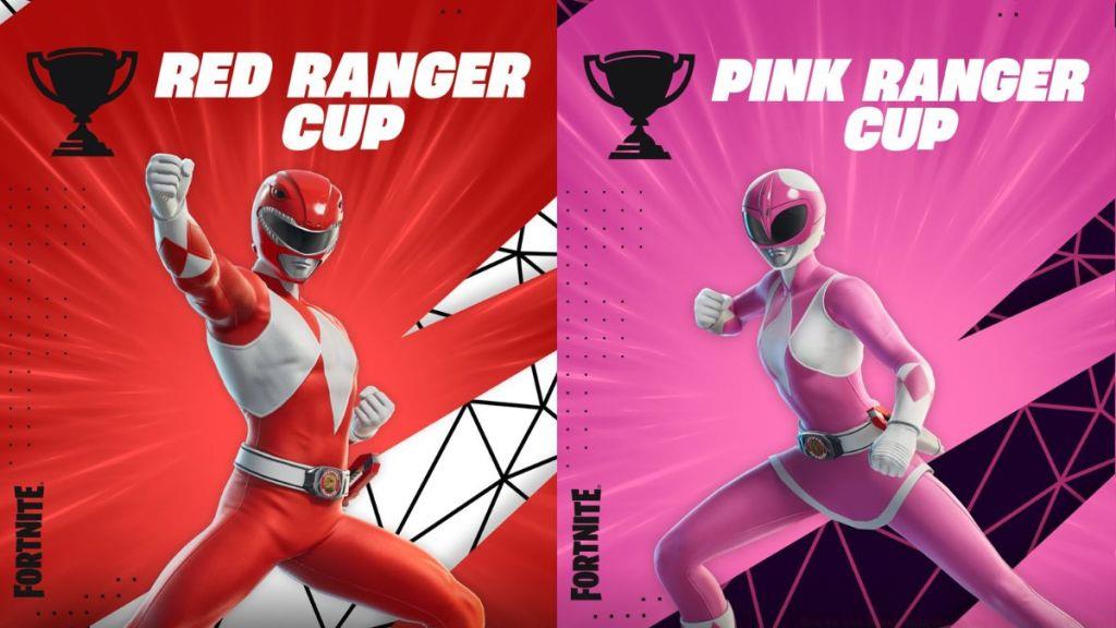Fortnite Red and Pink Ranger skins