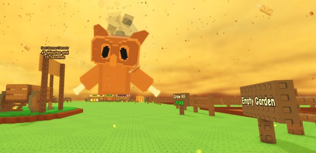 fried chicken event in grow a garden