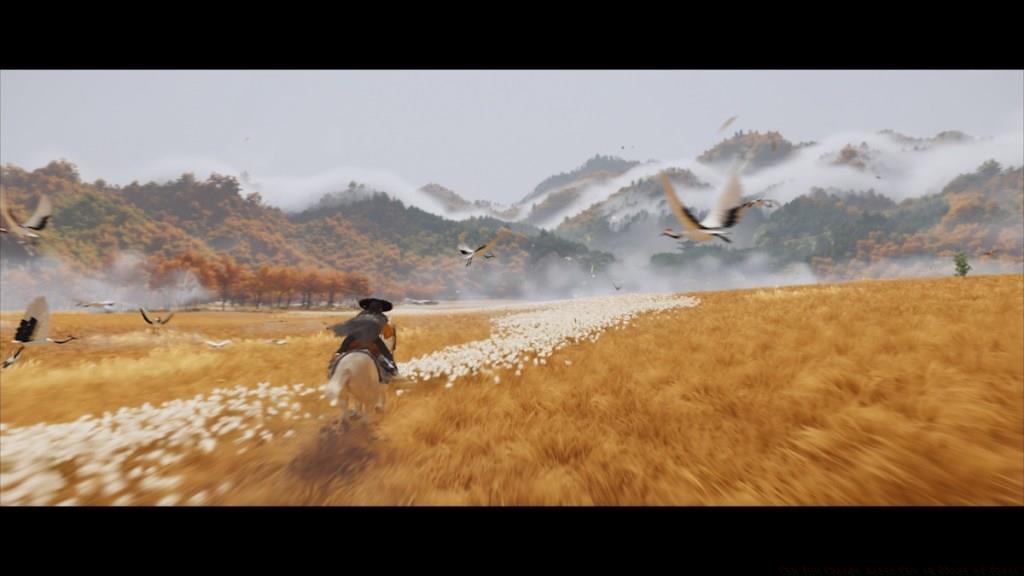 Atsu riding on horseback