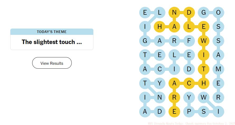 strands today october 2 2025
