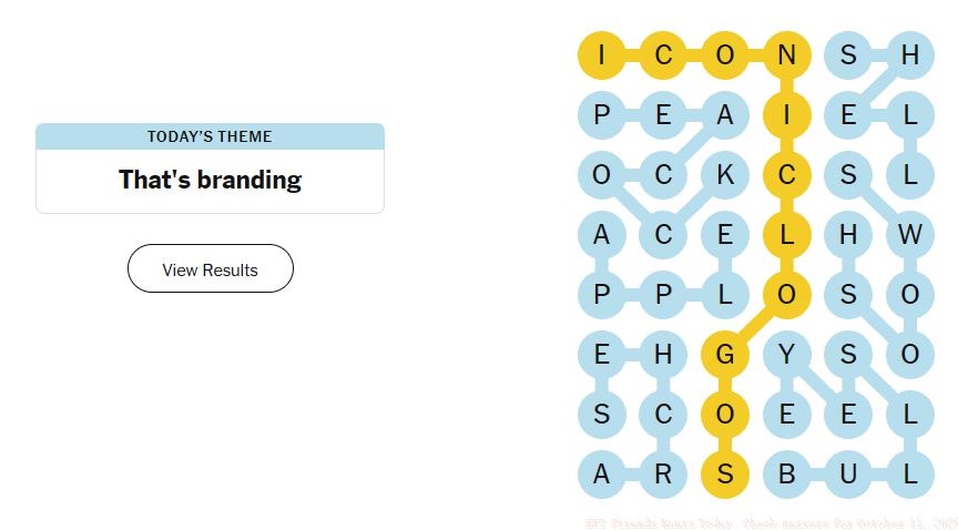 NYT Strands Hints Today: Check Answers for October 11, 2025