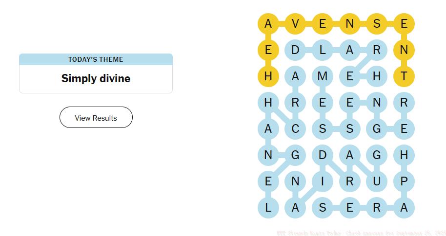 NYT Strands Hints Today: Check Answers for September 25, 2025